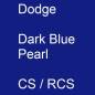 Preview: Dodge, Dark Blue Pearl, CS / RCS.